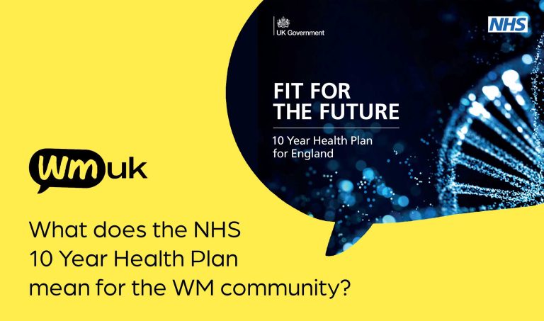 What does the NHS 10 year plan mean for those with WM
